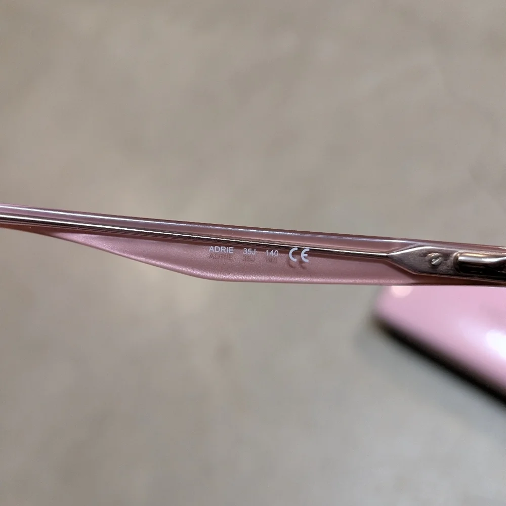 Kate Spade Adrie Bifocals Glasses Tined Women's 35J 140 Pink